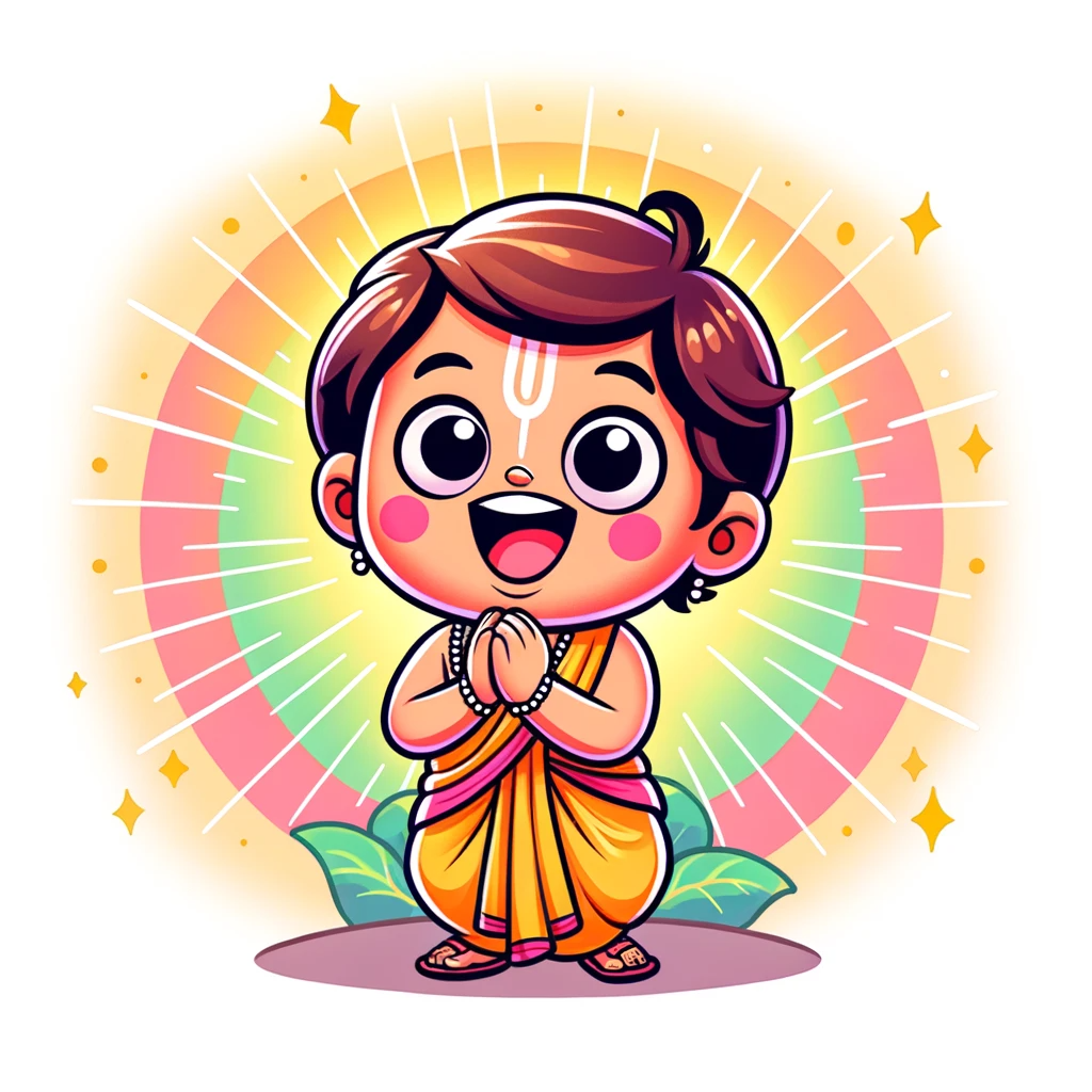 Bhakti: Devotion. Hare Krishna